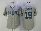 San Diego Padres #19 Tony Gwynn Grey 2017 Flexbase Baseball Jersey