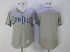 San Diego Padres Blank Grey 2017 Flexbase Baseball Jersey