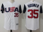 USA Baseball #35 Eric Hosmer White 2017 World Baseball Classic Cool Base Jersey