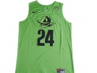 2017 Oregon Ducks #24 Dillon Brooks Electric Green College Basketball Jersey