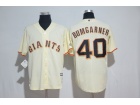 San Francisco Giants #40 Madison Bumgarner Cream Cool Base Jersey