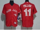 Toronto Blue Jays #11 Kevin Pillar 2017 Red Flexbase Jerseys