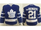 Youth Toronto Maple Leafs #21 James Van Riemsdyk Blue Hockey Jersey