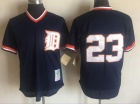 Detroit Tigers #23 Kirk Gibson Blue Throwback Jersey