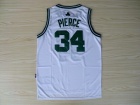 Boston Celtics #34 Paul Pierce White Basketball Jerseys