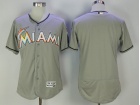 Miami Marlins Blank Grey Flexbase Jerseys