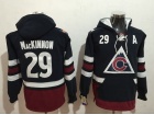 Colorado Avalanche #29 Nathan MacKinnon Blue Hockey Hoodie