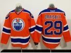 Edmonton Oilers #29 Leon Draisaitl Orange Hockey Jersey