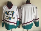 Anaheim Ducks Blank White Hockey Jerseys