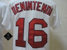 Boston Red Sox #16 Andrew Benintendi White Cool Base Jerseys