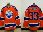 Edmonton Oilers #33 Cam Talbot Orange Hockey Jersey