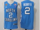 North Carolina #2 Joel Berry II Blue College Basketball Jersey