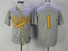 Philadelphia Phillies #1 Chuck Klein Grey 1938 Throwback Jerseys