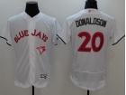 Toronto Blue Jays #20 Josh Donaldson White Mother's Day Flexbase Jersey