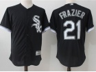 Chicago White Sox #21 Todd Frazier Black Cool Base Jersey