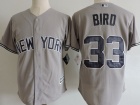 New York Yankees #33 Greg Bird Gray Cool Base Jerseys