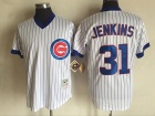 Chicago Cubs #31 Fergie Jenkins White Pullover Throwback Jersey