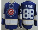 Chicago Cubs #88 Patrick Kane Blue Hoodie