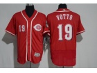 Cincinnati Reds #19 Joey Votto Red Flexbase Jersey