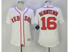 Boston Red Sox #16 Andrew Benintendi White Flexbase Jersey