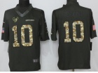 Houston Texans #10 DeAndre Hopkins Anthracite Salute To Service Limited Football Jersey