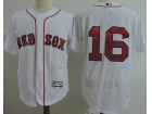 Boston Red Sox #16 Andrew Benintendi White No Name Flexbase Jersey