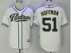 San Diego Padres #51 Trevor Hoffman White Cool Base Jersey