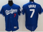 Los Angeles Dodgers #7 Julio Urias Blue FlexBase Jerseys