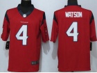 Houston Texans #4 Deshaun Waston Red Limited Football Jerseys