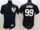 New York Yankees #99 Aaron Judge Blue With Name Flexbase Jerseys