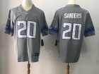 Detroit Lions #20 B.Sanders Blue Color Rush Limited Football Jerseys