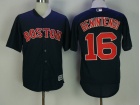 Boston Red Sox #16 Andrew Benintendi Blue Cool Base Jerseys