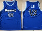 Orlando Magic #1 Penny Hardaway L.P Blue 1/2 Basketball Jersey