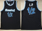 Orlando Magic #1 Penny Hardaway L.P. Black 1/2 Basketball Jersey