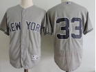 New York Yankees #33 Greg Bird Gray Flexbase Jerseys