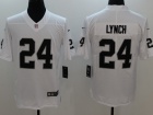 Oakland Raiders #24 Marshawn Lynch White Men's Vapor Untouchable Limited Jersey