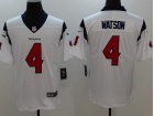 Houston Texans #4 Deshaun Waston White Men's Vapor Untouchable Limited Jersey