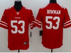 San Francisco 49ers #53 NaVorro Bowman Red Men's Vapor Untouchable Limited Jersey