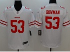 San Francisco 49ers #53 NaVorro Bowman White Men's Vapor Untouchable Limited Jersey