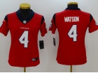 Houston Texans #4 Deshaun Waston Red Women Vapor Untouchable Limited Jersey