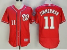 Washington Nationals #11 Ryan Zimmerman Red 2017 Flexbase Jerseys