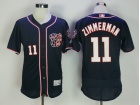 Washington Nationals #11 Ryan Zimmerman Blue 2017 Flexbase Jerseys