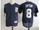 Detroit Tigers #8 Justin Upton Blue Flex Base Jersey