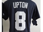 Detroit Tigers #8 Justin Upton Blue Flex Base Jersey