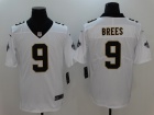 New Orleans Saints #9 Drew Brees White Vapor Untouchable Limited Football Jersey