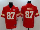 Kansas City Chiefs #87 Travis Kelce Red Vapor Untouchable Limited Football Jersey