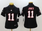 Atlanta Falcons #11 Julio Jones Black Women Vapor Untouchable Limited Jersey