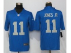 Detroit Lions #11 Marvin Jones Jr Blue Throwback Style Vapor Untouchable Limited Football Jersey