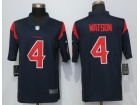 Houston Texans #4 Deshaun Waston Blue Limited Football Jerseys