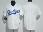 Los Angeles Dodgers Blank White Cool Base Jersey